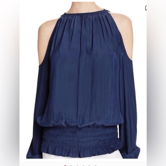 Ramy Brook cold shoulder Lauren top - Picture 1 of 8